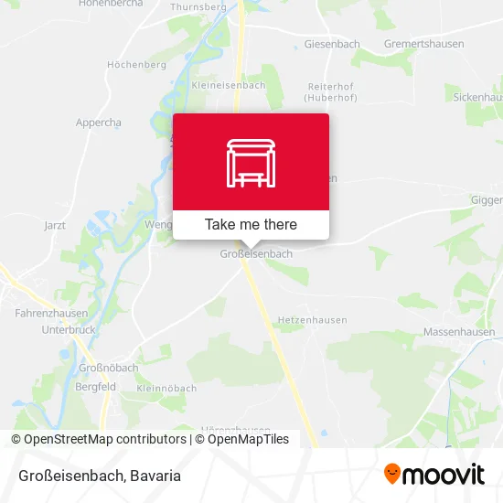 Карта Großeisenbach