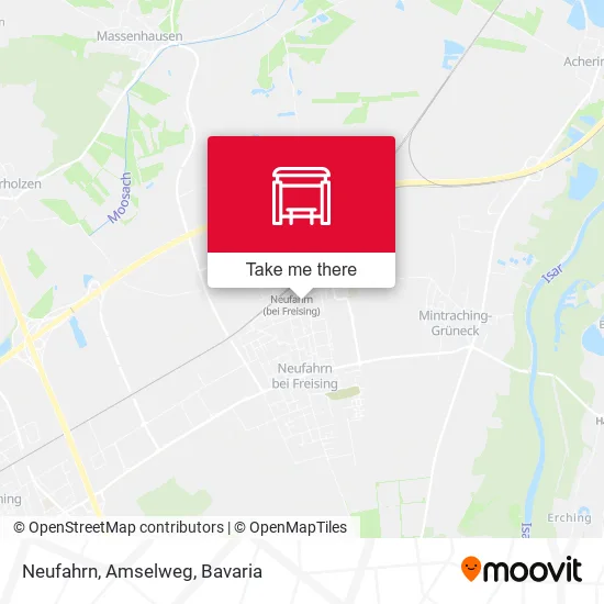 Карта Neufahrn, Amselweg