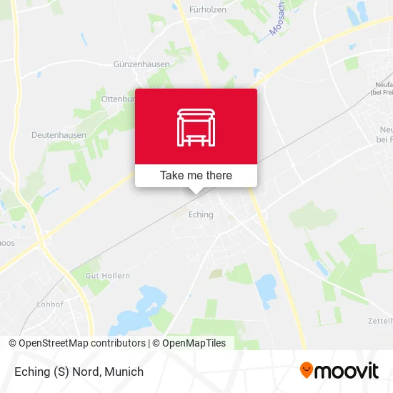 Карта Eching (S) Nord
