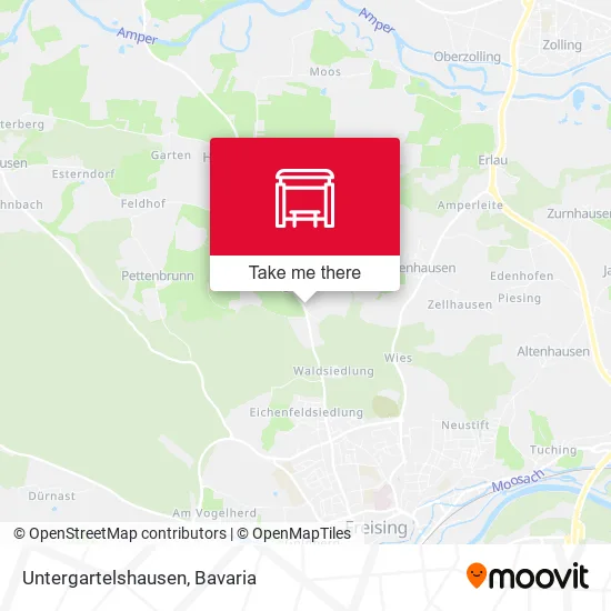 Карта Untergartelshausen