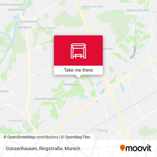 Günzenhausen, Ringstraße map