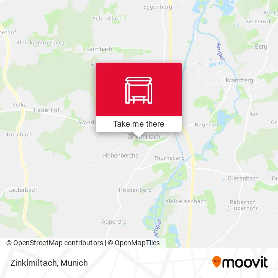Карта Zinklmiltach