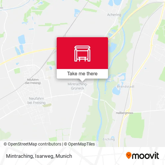 Карта Mintraching, Isarweg