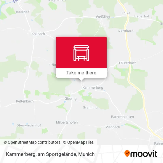 Карта Kammerberg, am Sportgelände
