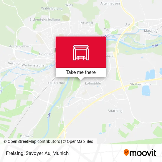 Карта Freising, Savoyer Au