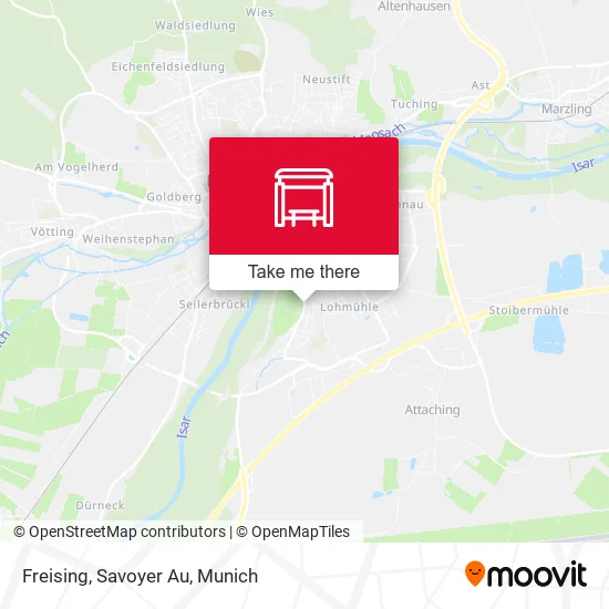 Карта Freising, Savoyer Au