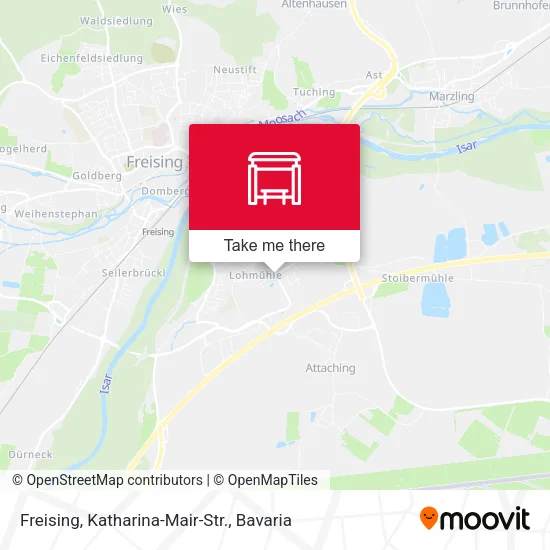 Карта Freising, Katharina-Mair-Str.