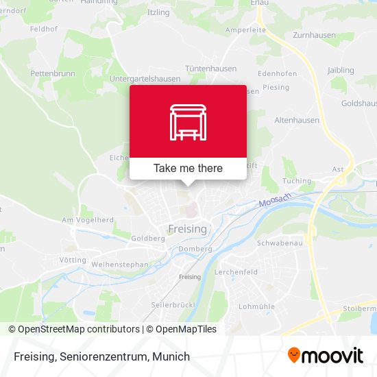 Карта Freising, Seniorenzentrum