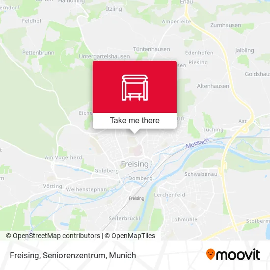 Карта Freising, Seniorenzentrum