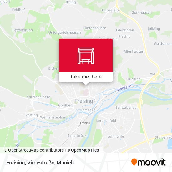 Карта Freising, Vimystraße
