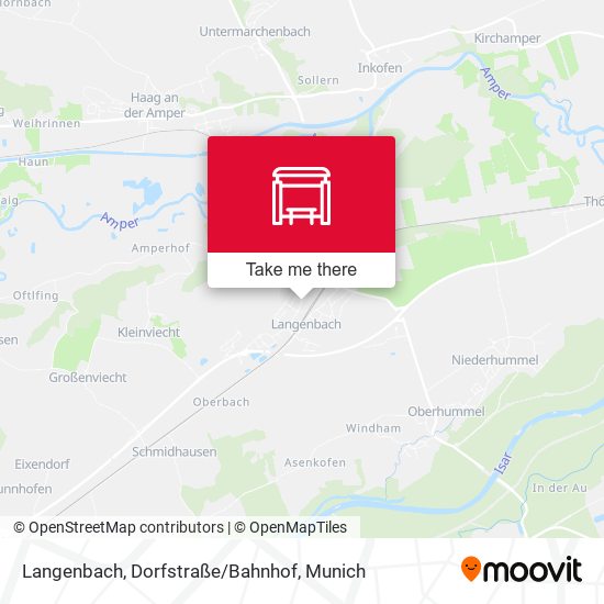 Langenbach, Dorfstraße/Bahnhof map