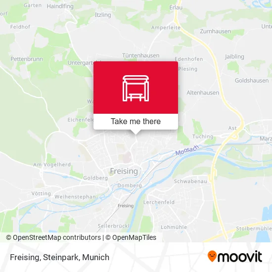 Карта Freising, Steinpark