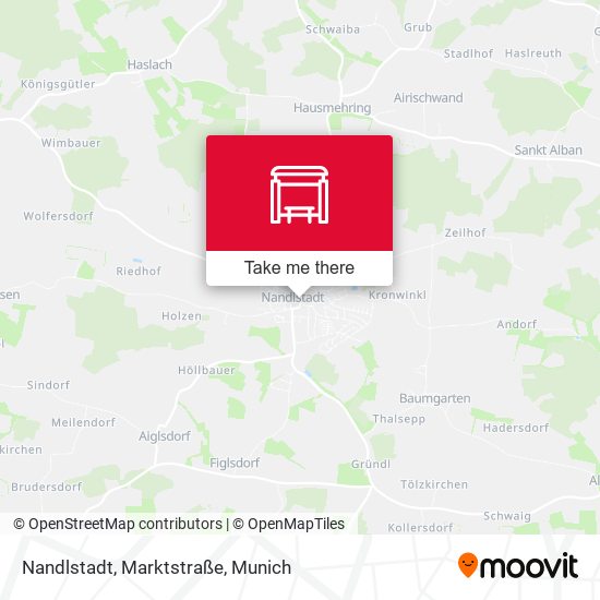 Nandlstadt, Marktstraße map