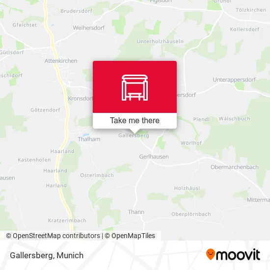 Карта Gallersberg
