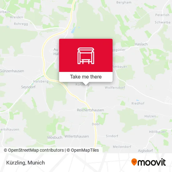 Карта Kürzling