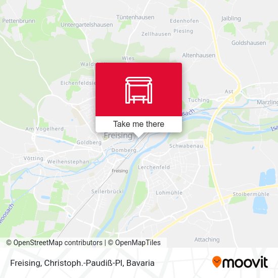 Freising, Christoph.-Paudiß-Pl map