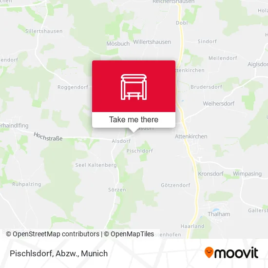 Карта Pischlsdorf, Abzw.