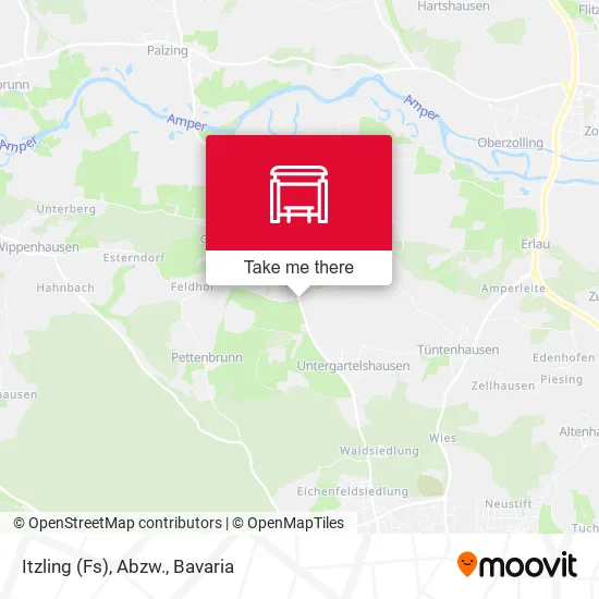 Карта Itzling (Fs), Abzw.