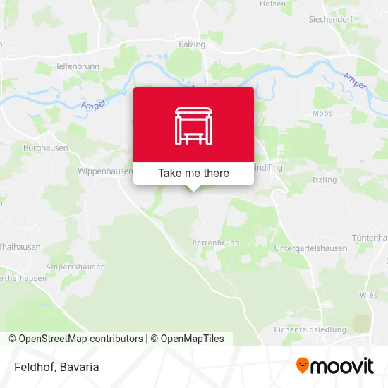 Feldhof map