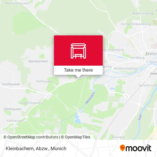 Карта Kleinbachern, Abzw.