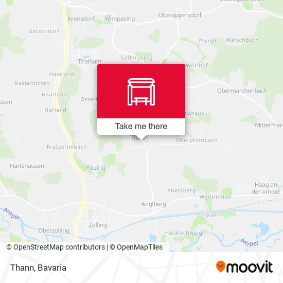 Карта Thann