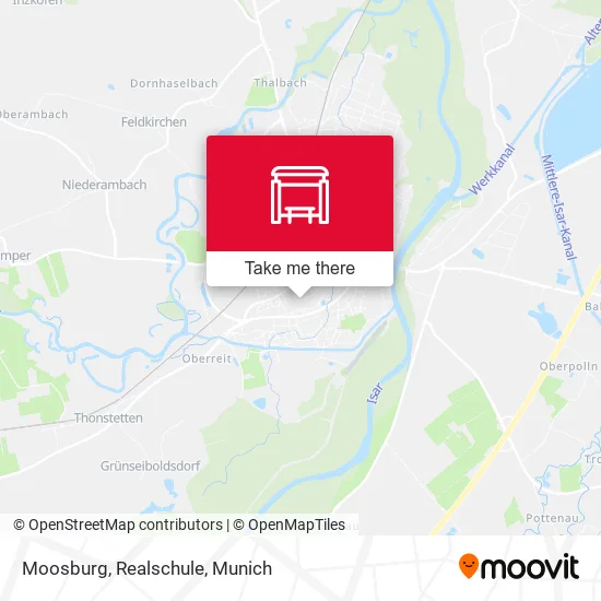 Карта Moosburg, Realschule