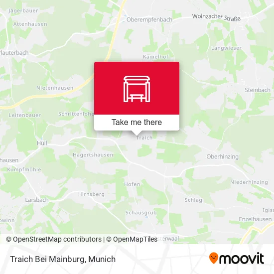 Карта Traich Bei Mainburg