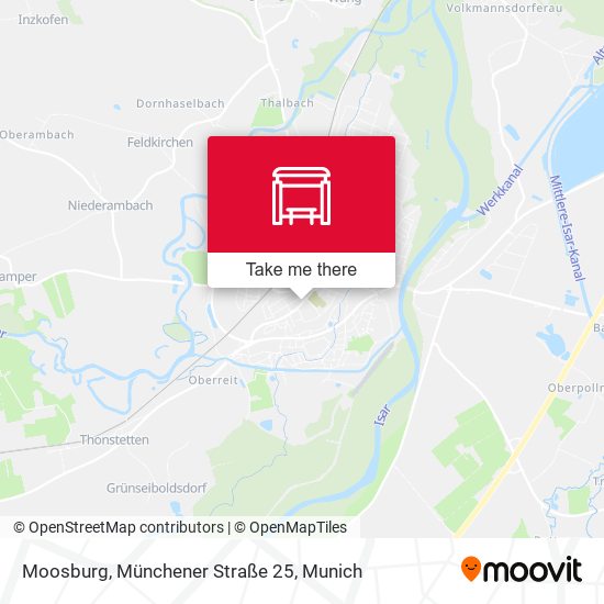 Moosburg, Münchener Straße 25 map