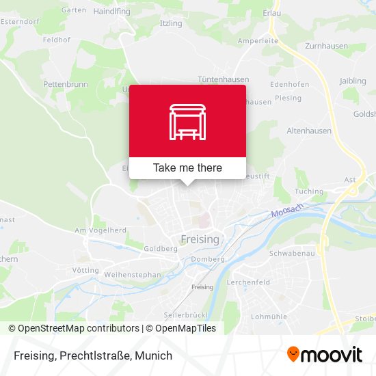 Freising, Prechtlstraße map