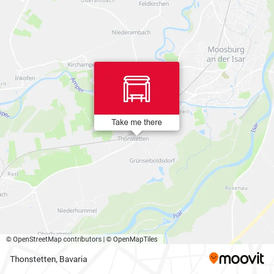Карта Thonstetten