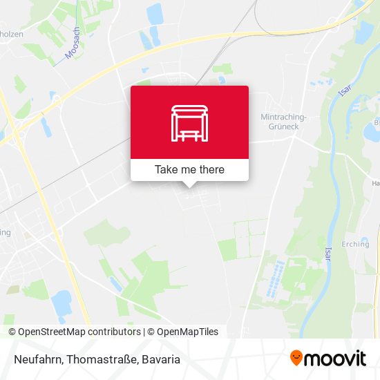 Neufahrn, Thomastraße map