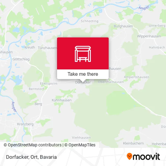 Карта Dorfacker, Ort