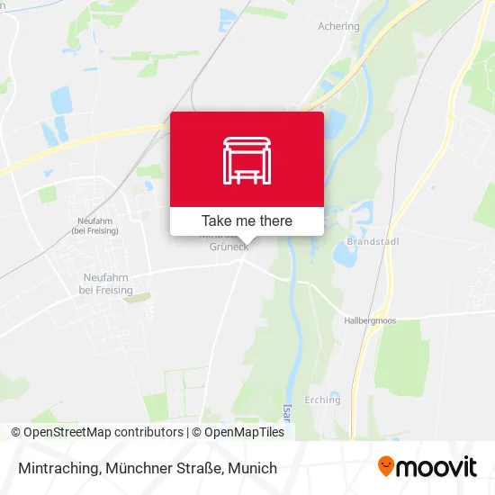 Карта Mintraching, Münchner Straße