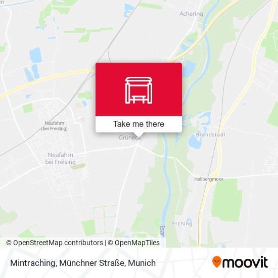 Mintraching, Münchner Straße map