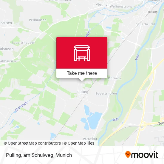 Карта Pulling, am Schulweg