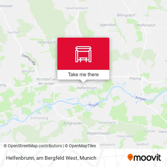 Helfenbrunn, am Bergfeld West map