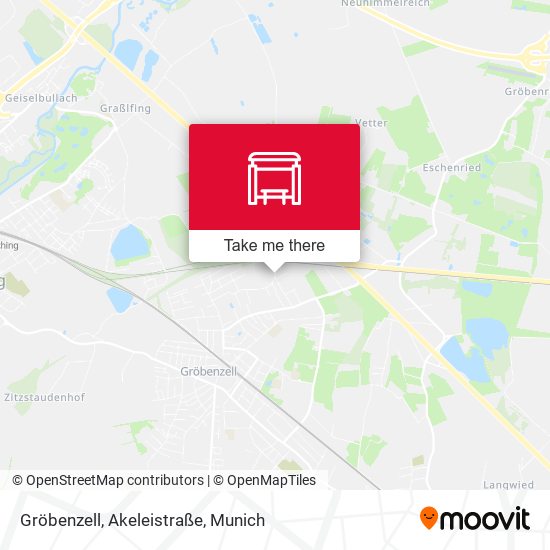 Gröbenzell, Akeleistraße map