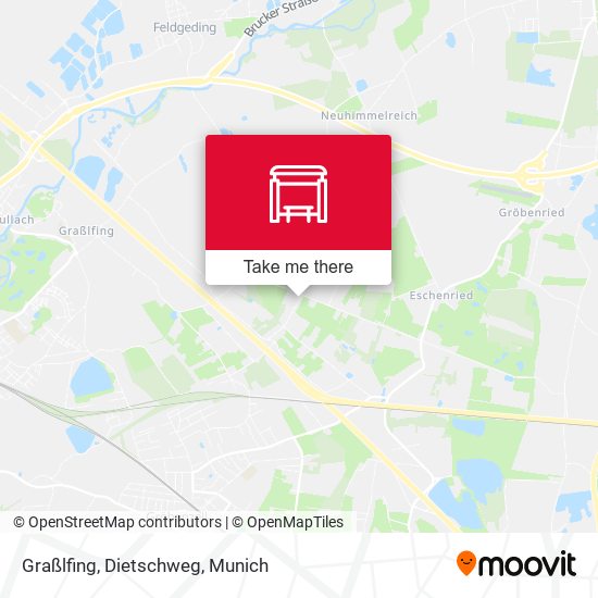 Graßlfing, Dietschweg map