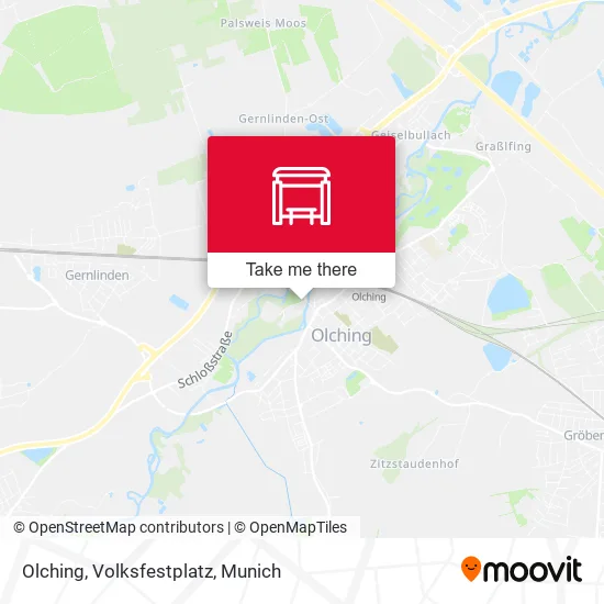 Карта Olching, Volksfestplatz