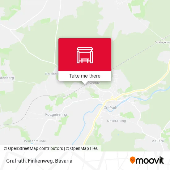 Карта Grafrath, Finkenweg