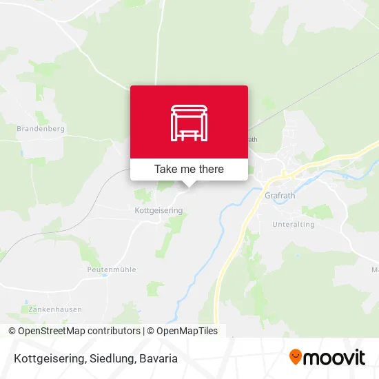 Карта Kottgeisering, Siedlung