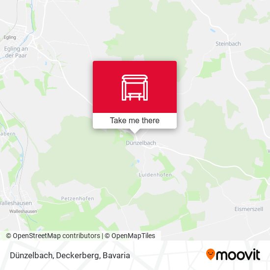 Dünzelbach, Deckerberg map
