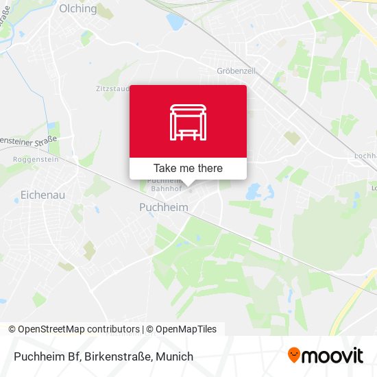 Puchheim Bf, Birkenstraße map