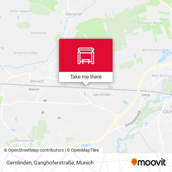 Gernlinden, Ganghoferstraße map