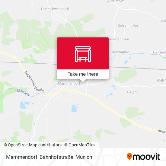 Mammendorf, Bahnhofstraße map