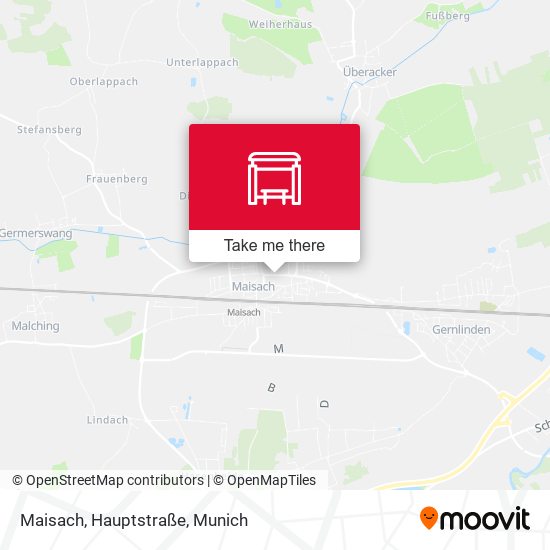Maisach, Hauptstraße map