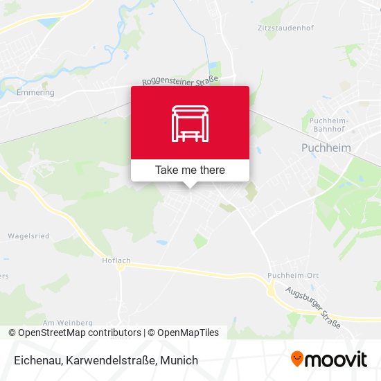 Eichenau, Karwendelstraße map
