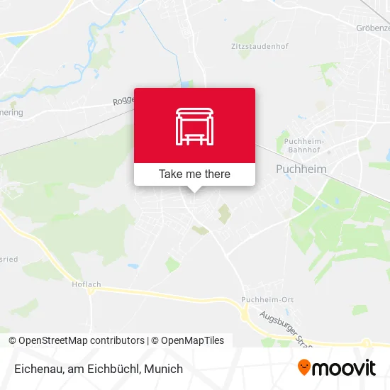 Карта Eichenau, am Eichbüchl