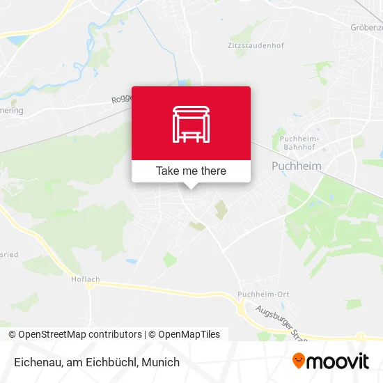 Карта Eichenau, am Eichbüchl