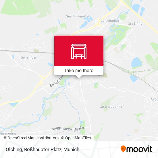 Olching, Roßhaupter Platz map